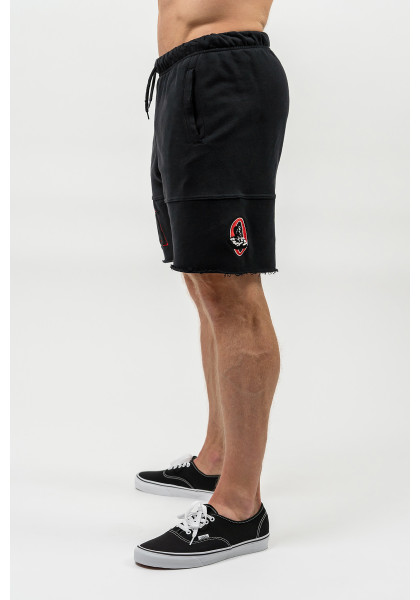 NEBBIA Tracksuit shorts STAGE-READY black