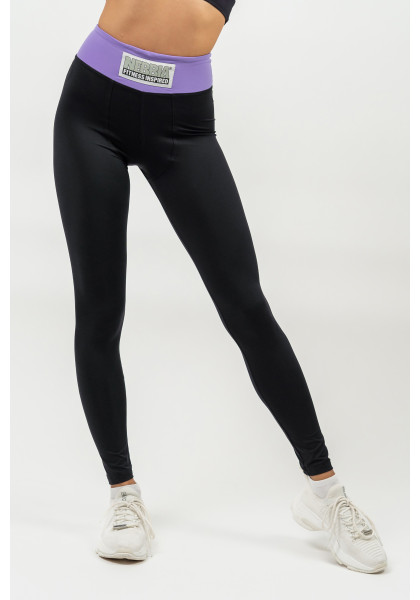 NEBBIA High waisted leggings SIGNATURE black