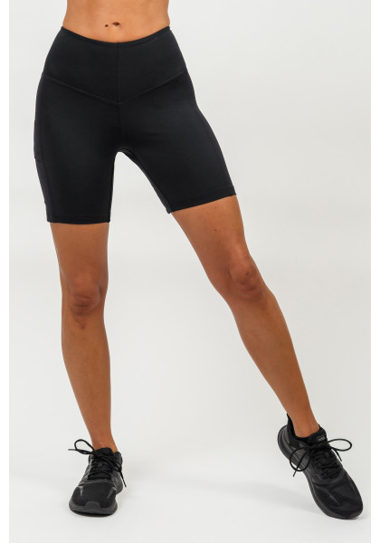 NEBBIA Cycling shorts with high waist ELITE black