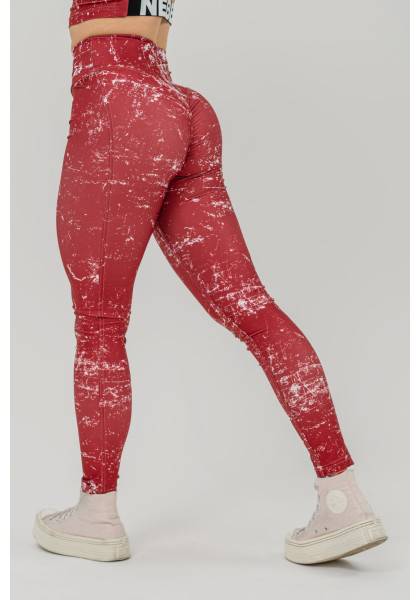 NEBBIA Exercise leggings ROUGH GIRL red