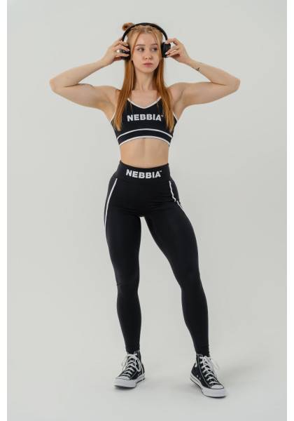 NEBBIA Shaping fitness leggings MY RULES black