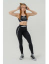 The sports bra with contrast trim is a trendy piece that will easily see you through your 24/7 gym life.