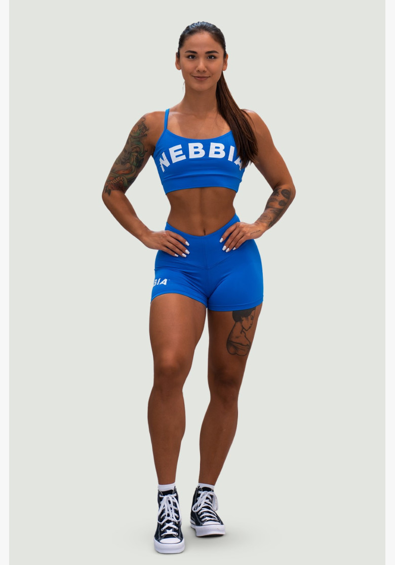 NEBBIA Sports bra GYM HERO blue