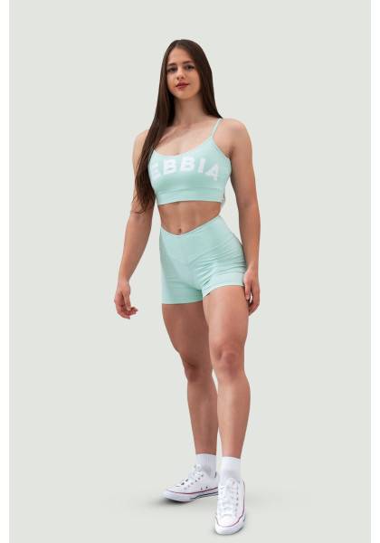 NEBBIA Sports bra GYM HERO pale green