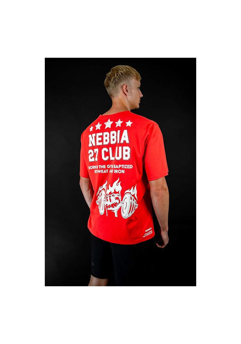 NEBBIA Club 27 Exkluzívne tričko | 1 z 300 červené